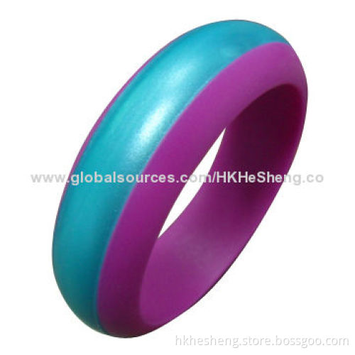 2014 Characteristic Pretty Silicone Bangles, Food-grade and BPA-Free